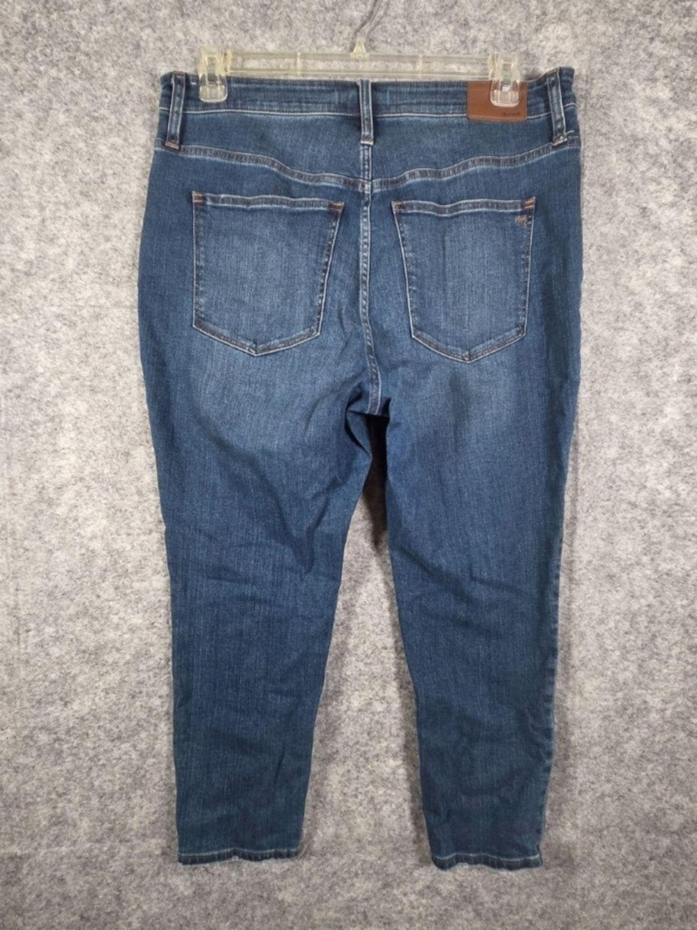 Madewell Curvy High Waisted Skinny Cropped Jeans - Picture 6 of 7